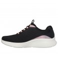 حذاء سكيتشرز سكيتش لايت برو جليمر مي للنساء لون أسود وزهري ونعل أبيض- Skechers Women's Skech-Lite Pro - Glimmer Me Shoes