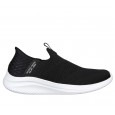 حذاء سكيتشرز سليب انس: ألترا فليكس 3.0 كوزي للنساء لون أسود ونعل أبيض- Skechers Women's Slip-ins: Ultra Flex 3.0 - Cozy Streak Shoes