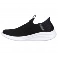 حذاء سكيتشرز سليب انس: ألترا فليكس 3.0 كوزي للنساء لون أسود ونعل أبيض- Skechers Women's Slip-ins: Ultra Flex 3.0 - Cozy Streak Shoes