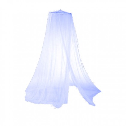 ناموسية سرير حجم كبير لون أزرق-Mosquito Net for Baby's crib