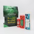 طقم جوانا للعناية بالجسم بخلاصة الطحالب والفراولة (مرطب للجسم500 مل+ شاور جل 300مل+ مقشر جسم100مل)