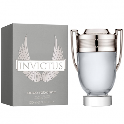 Invictus EDT By Paco Rabanne For Men 100ml-عطر انفكتوس او دي تواليت من باكو رابان للرجال سعة 100 مل