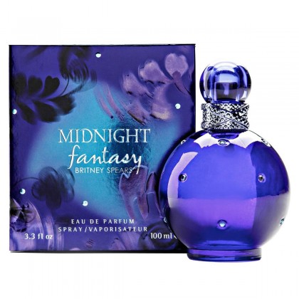 Midnight Fantasy EDP By Britney Spears For Women 100ml-عطر ميدنايت فانتازيا من بريتني سبيرز للنساء سعة 100 مل