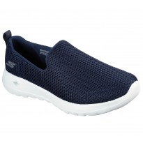 حذاء سكيتشرز جو ووك جوي سليب أون للنساء لون كحلي ونعل أبيض- Skechers Women's Go Walk Joy Slip On Shoes