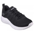 حذاء سكيتشرز باوندر-كارونيك للأطفال لون أسود ونعل أبيض- Skechers Kid's Bounder - Karonik Shoes