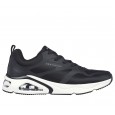 حذاء سكيتشرز تريس اير أونو للرجال لون أسود ونعل أبيض- Skechers Men's Tres-Air Uno - Revolution-Airy Shoes