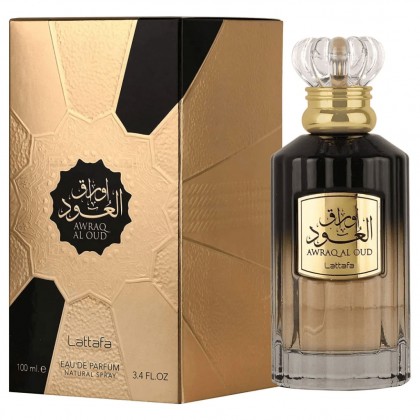 عطر أوراق العود من لطافة للجنسين 100 مل-Awraq Al Oud EDP By Lattafa Perfumes For Unisex 100ml