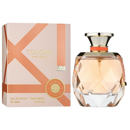 عطر تاتش بور فيميه من ريو بروكا للنساء حجم 100 مل- Touche Pour Femme EDP By Rue Broca For Women 100ml