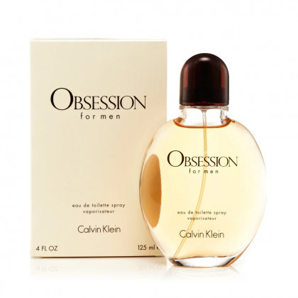 عطر اوبسيشن من كالفن كلاين للرجال سعة 125 مل - Obsession for Men EDT By Calvin Klein For Men 125ml