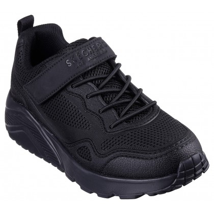 حذاء سكيتشرز أونو لايت - ورلو للأطفال لون أسود- Skechers Kid's Uno Lite - Worlo Shoes