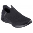 حذاء سكيتشرز سليب انس: ألترا فليكس 3.0 كوزي للنساء لون أسود ونعل أبيض- Skechers Women's Slip-ins: Ultra Flex 3.0 - Cozy Streak Shoes