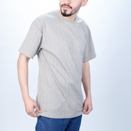 T-Shirt اوفــر سايــز قطني شبابي