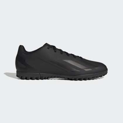 حذاء اديداس اكس كريزي فاست فور تروف سوسر للجنسين لون أسود-adidas X Crazyfast.4 Turf Soccer Shoes - Black