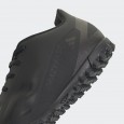 حذاء اديداس اكس كريزي فاست فور تروف سوسر للجنسين لون أسود-adidas X Crazyfast.4 Turf Soccer Shoes - Black