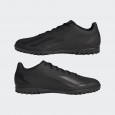 حذاء اديداس اكس كريزي فاست فور تروف سوسر للجنسين لون أسود-adidas X Crazyfast.4 Turf Soccer Shoes - Black