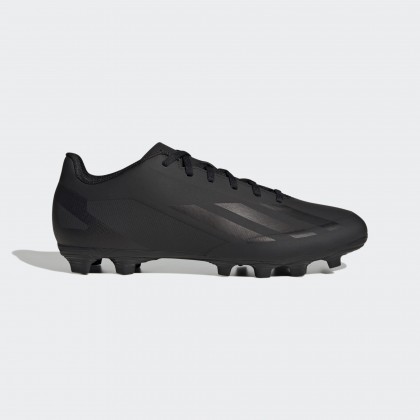 حذاء اديداس اكس كريزي فاست فور فليكس أبل لون أسود-adidas X Crazyfast.4 Flexible Ground Soccer Cleats - Black