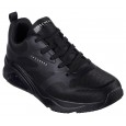 حذاء سكيتشرز تريس اير أونو للرجال لون أسود ونعل أسود- Skechers Men's Tres-Air Uno - Revolution-Airy Shoes