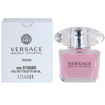 عطر تستر برايت كريستال من فيرزاتشي للنساء سعة 90 مل - Tester New Bright Crystal EDT By Versace For Women 90ml