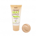 كريم أساس من هين درجة 03 حجم 30 مل -Hean Creamy Matte Foundation 03 Beige Cappucino 30 ml