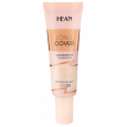 Hean Long Cover waterproof Covering face foundation C1 IVORI SPF20 25 ml -كريم أساس هين للوجه طويل التغطية مقاوم للماء 25 مل