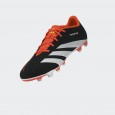 حذاء اديداس بريداتور كلوب فليكسابل جراوند للرجال لون أسود وأحمر-adidas Mens' Predator Club Flexible Ground Football Boots - Black