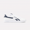 حذاء ريبوك كورت ريترو للجنسين لون أبيض وكحلي ونعل أبيض - Reebok Unisex' Court Retro Shoes