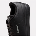 حذاء ريبوك كورت كلين للجنسين لون أسود ونعل أسود - Reebok Unisex' Court Clean Shoes