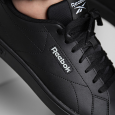 حذاء ريبوك كورت كلين للجنسين لون أسود ونعل أسود - Reebok Unisex' Court Clean Shoes