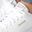 حذاء ريبوك كورت كلين للجنسين لون أبيض ونعل أبيض - Reebok Unisex' Court Clean Shoes