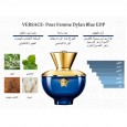 VERSACE Pour femme DYLAN BLUE 100ML EDP For WOMEN - عطر ديلان بلو من فيرزاتشي او دي بيرفيوم  للنساء 100 مل