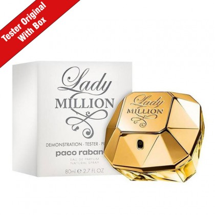 Lady Million Tester by Paco Rabanne EDP for Women 80ML - عطر ليدي ميليون تستر من باكو رابان للنساء او دي بيرفيوم 80 مل