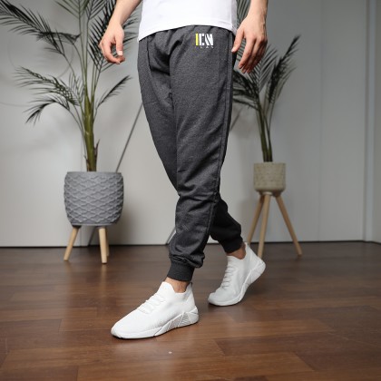 ICAN ESSENTIALS Sport Pant بنطلون شبابي سبورت قماش ناعم صيفي سكني غامق