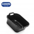 تشط بلاستيك من أديس حجم 10 لتر لون أسود - Addis Large Rectangular Black 10 Litre Washing Up Bowl with Handles