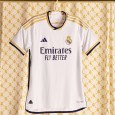 تيشيرت اديداس ريال مدريد الرسمي للرجال لون أبيض-adidas Men's Soccer Real Madrid 23/24 Home Authentic Jersey - White