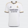 تيشيرت اديداس ريال مدريد الرسمي للرجال لون أبيض-adidas Men's Soccer Real Madrid 23/24 Home Authentic Jersey - White