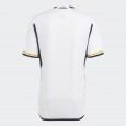 تيشيرت اديداس ريال مدريد الرسمي للرجال لون أبيض-adidas Men's Soccer Real Madrid 23/24 Home Authentic Jersey - White