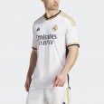 تيشيرت اديداس ريال مدريد الرسمي للرجال لون أبيض-adidas Men's Soccer Real Madrid 23/24 Home Authentic Jersey - White