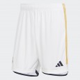 شورت اديداس ريال مدريد للجنسين لون أبيض-adidas Real Madrid 23/24 Home Shorts - White