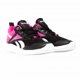 حذاء ريبوك رش راننر 5 للأطفال لون أسود وزهري ونعل أبيض-Reebok Kids' Rush Runner 5 Shoes