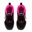 حذاء ريبوك رش راننر 5 للأطفال لون أسود وزهري ونعل أبيض-Reebok Kids' Rush Runner 5 Shoes