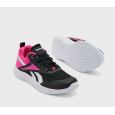 حذاء ريبوك رش راننر 5 للأطفال لون أسود وزهري ونعل أبيض-Reebok Kids' Rush Runner 5 Shoes