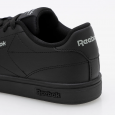 حذاء ريبوك كورت كلين للجنسين لون أسود ونعل أسود - Reebok Unisex' Court Clean Shoes