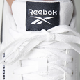 حذاء ريبوك كورت ريترو للجنسين لون أبيض وكحلي ونعل أبيض - Reebok Unisex' Court Retro Shoes