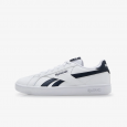 حذاء ريبوك كورت ريترو للجنسين لون أبيض وكحلي ونعل أبيض - Reebok Unisex' Court Retro Shoes