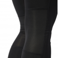 Reebok Womens' Comp Tight Solid- بنطلون ضيق رياضي من ريبوك للنساء لون أسود