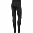 Reebok Womens' Comp Tight Solid- بنطلون ضيق رياضي من ريبوك للنساء لون أسود