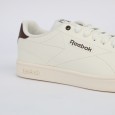 حذاء ريبوك كورت كلين للجنسين لون اوف وايت وبني ونعل  اوف وايت - Reebok Unisex' Court Clean Shoes