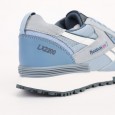 حذاء ريبوك ال اكس 2200 للرجال لون رمادي وأزرق ونعل أبيض - Reebok Mens' LX2200 Casual Shoes