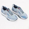 حذاء ريبوك ال اكس 2200 للرجال لون رمادي وأزرق ونعل أبيض - Reebok Mens' LX2200 Casual Shoes