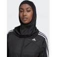حجاب سباحة بطباعة 3 خطوط من أديداس للنساء لون أسود ADIDAS RUN ICONS 3-STRIPES SPORT
